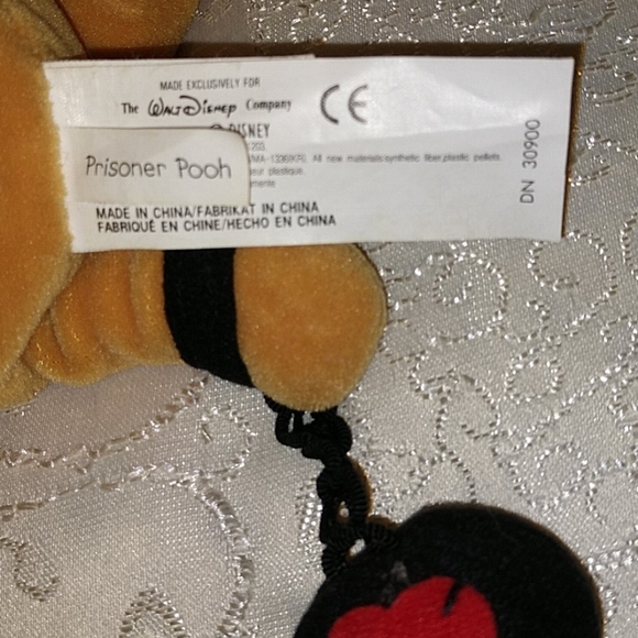 Disney Winnie The Pooh Plush 8"-Prisoner of Love - Picture 2 of 3
